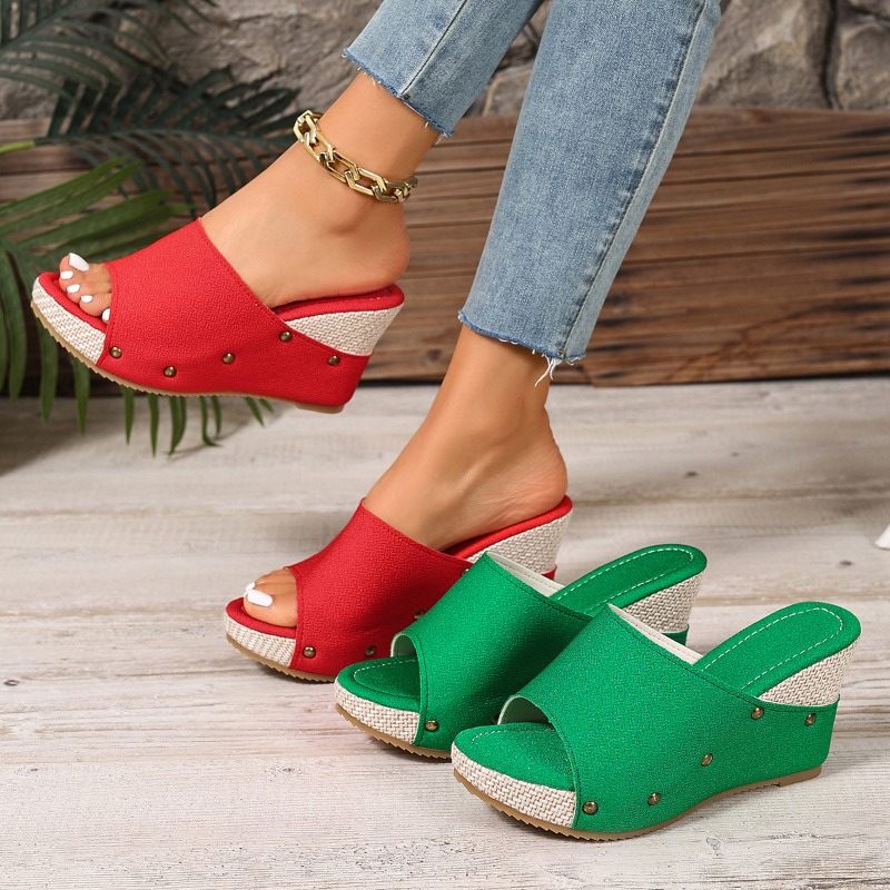 Wedge Espadrille Women - 2026 Sommer Neue Damen Espadrille Keilabsatz-Sandalen