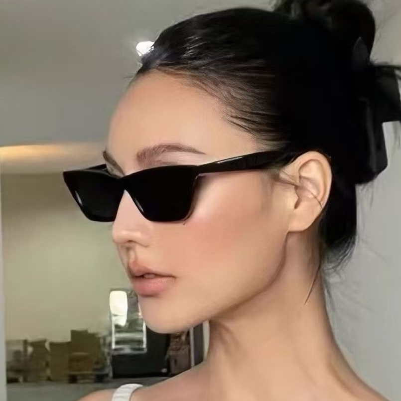 Sunglasses Cat Eye - Neue Cat-Eye-Sonnenbrille in Schwarz für Damen