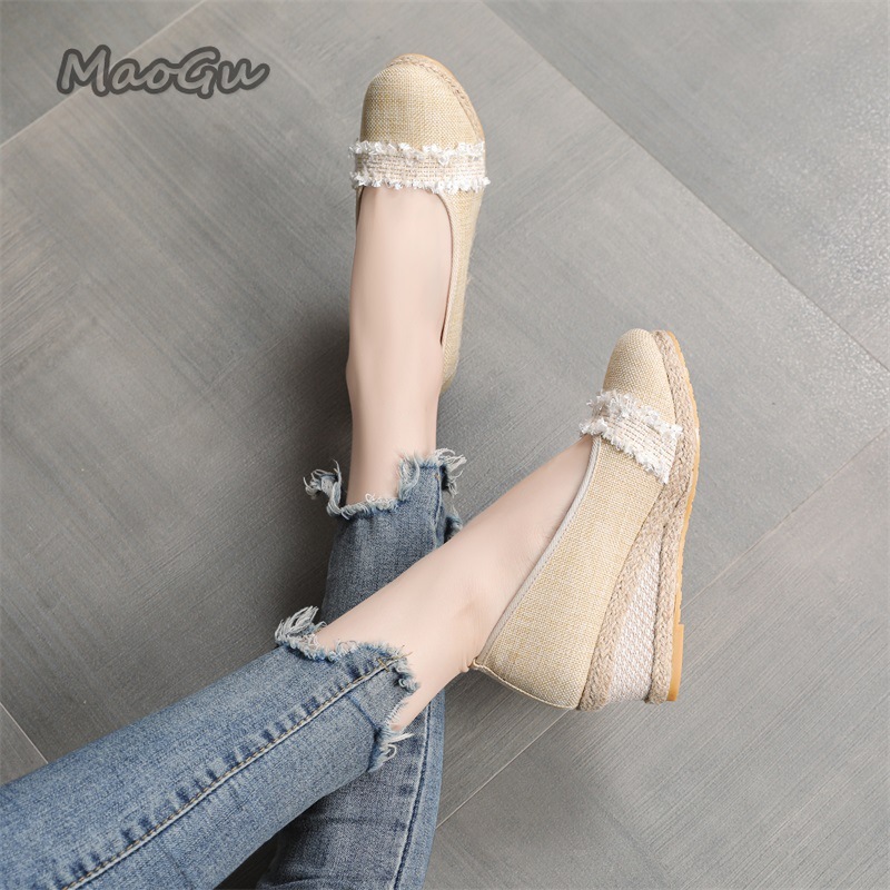 Damen-Espadrille-Keilabsatzsch – Wedge Espadrille Women Bewertung und Preis