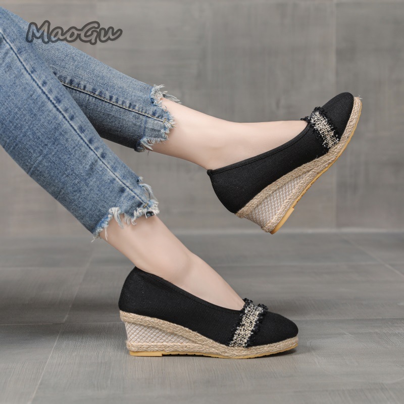 Damen-Espadrille-Keilabsatzsch – Wedge Espadrille Women Bewertung und Preis