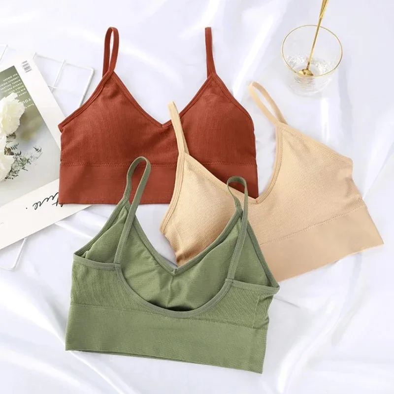 Nahtlose Frauen Push-Up Bh Sch – Bralette Triangle Set Bewertung und Preis