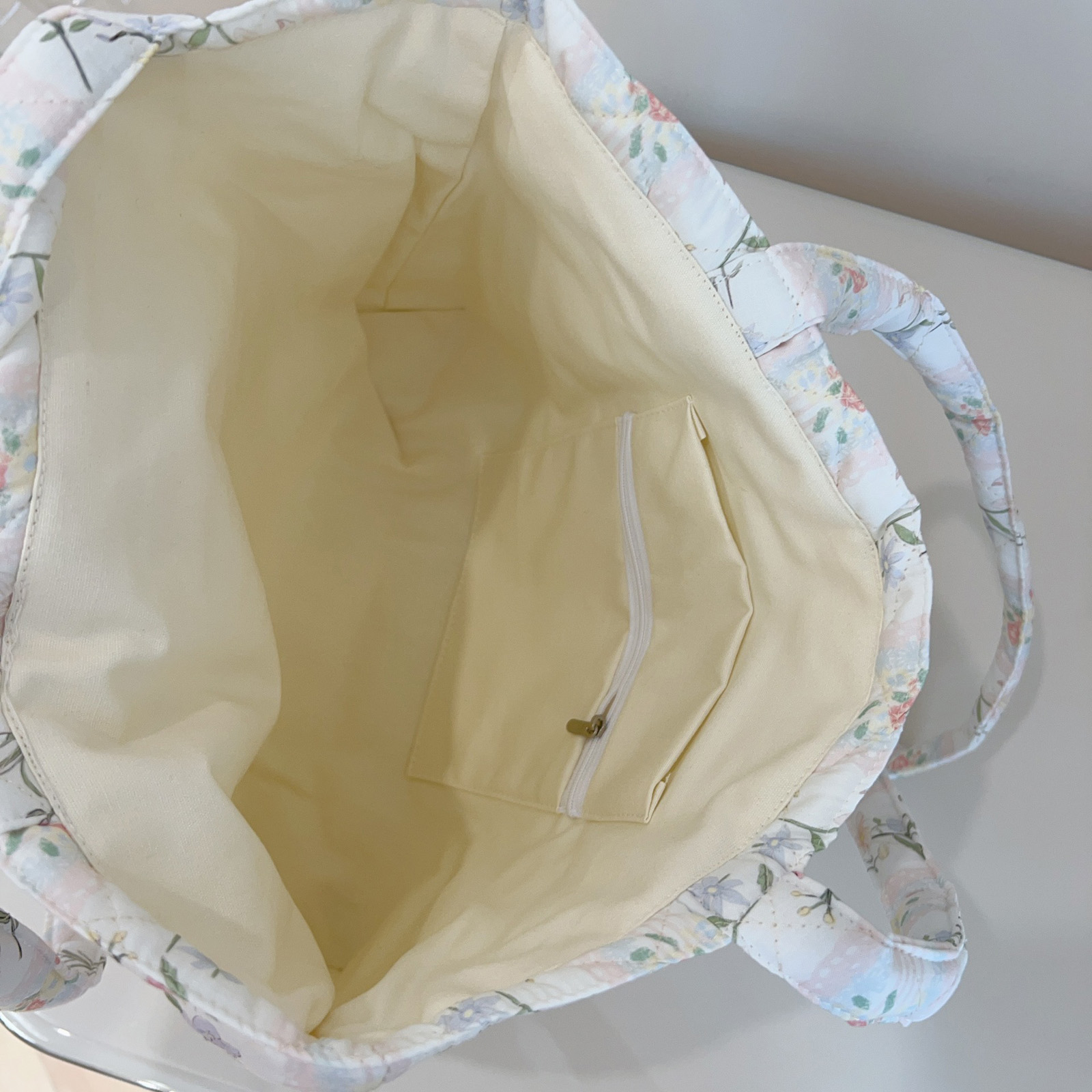 Französische Blumenmuster Gest – Tote Bag Beach Bewertung und Preis