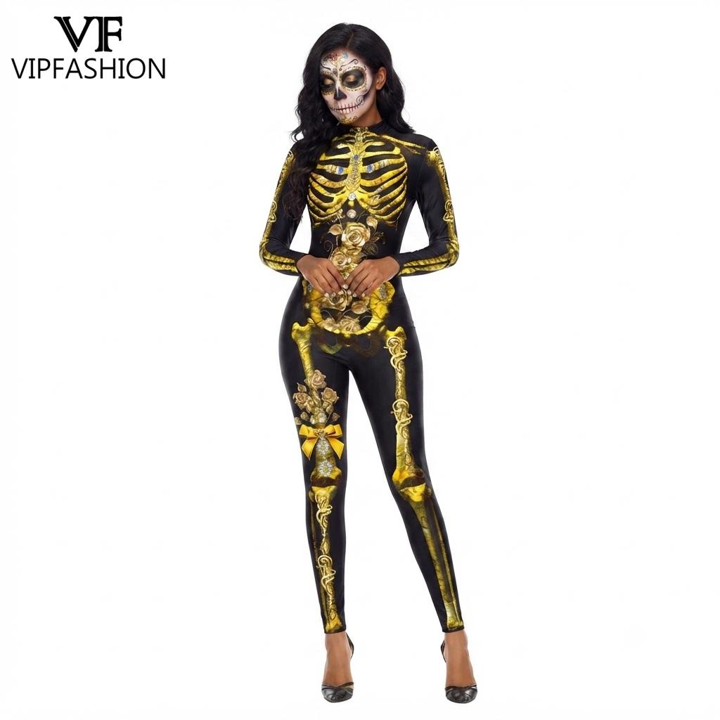 VIP FASHION Damen Halloween Ta – Romper Floral Print Bewertung und Preis