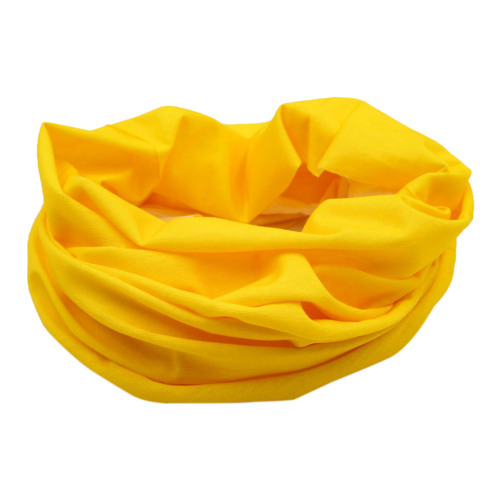 Gelbe Multifunktions-Halstuch  – Headband Summer Knit Bewertung und Preis