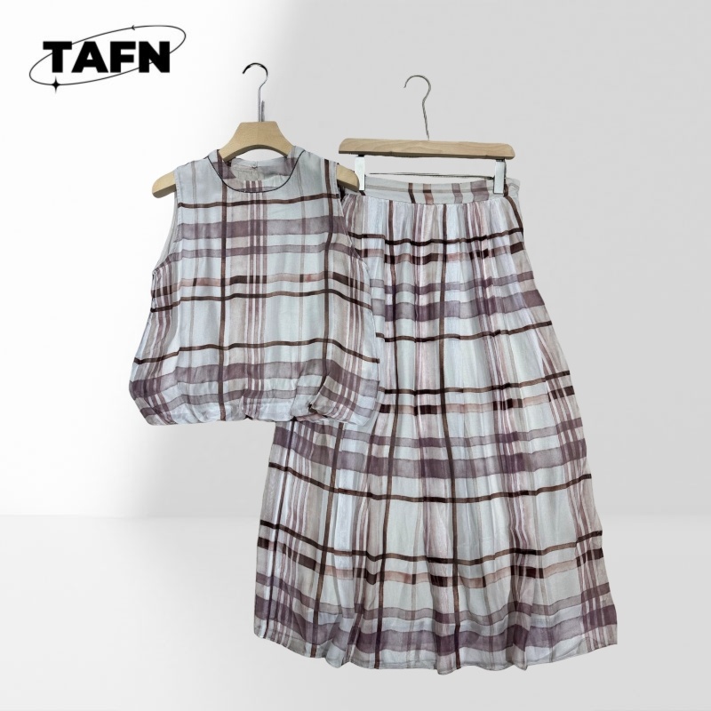 Elegantes Damen-Karomuster-Zwe – Midi Skirt Floral Bewertung und Preis