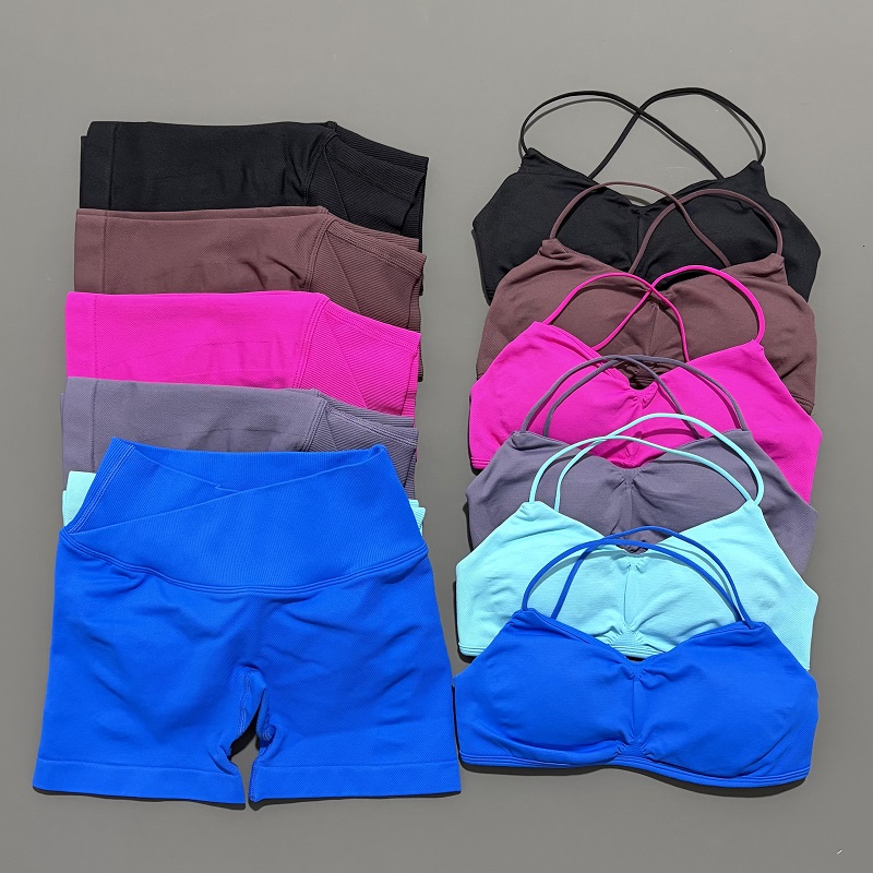 2-teiliges Vision Gym Set Dame – Crop Top Crochet Bewertung und Preis